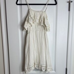 Altar'd State Cream Lace Kids Dress